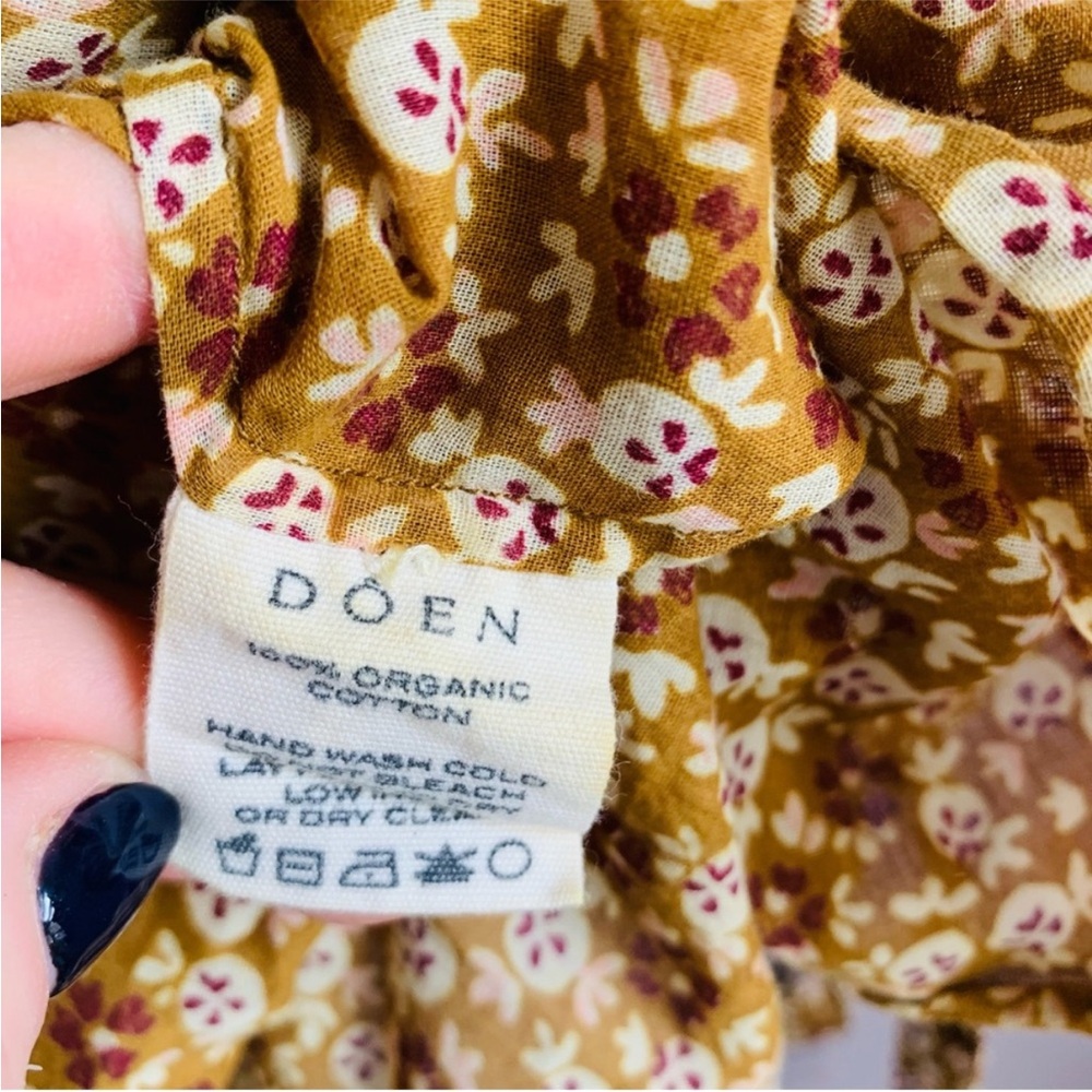 Doen Long Sleeve Cotton Mini Dress - Picture 5 of 8